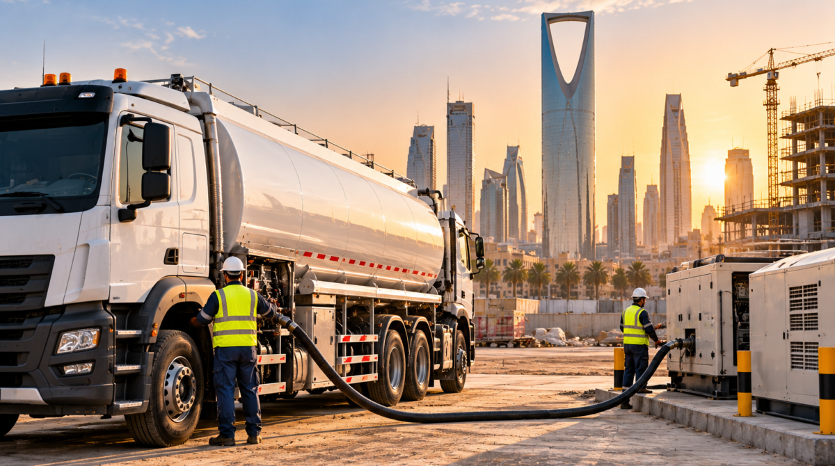 Diesel Supplier in Riyadh – Bulk Diesel Delivery Across Saudi Arabia